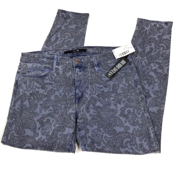 Joe's Jeans | Brocade Faded Azul The High Water Skinny Jeans Womens 30 - Picture 1 of 8